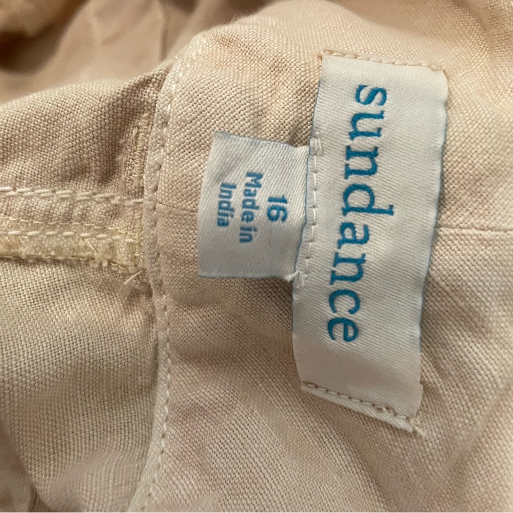 Sundance Beige Textured Chinos - Picture 5 of 6